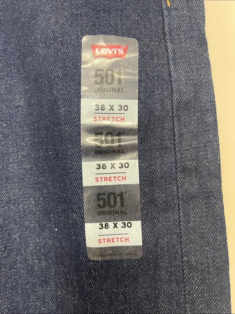 NEW Levi's Men's Straight Leg Jeans 38x30